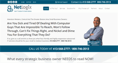 Desktop Screenshot of netlogix.com
