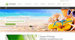 Desktop Screenshot of it-training.netlogix.de